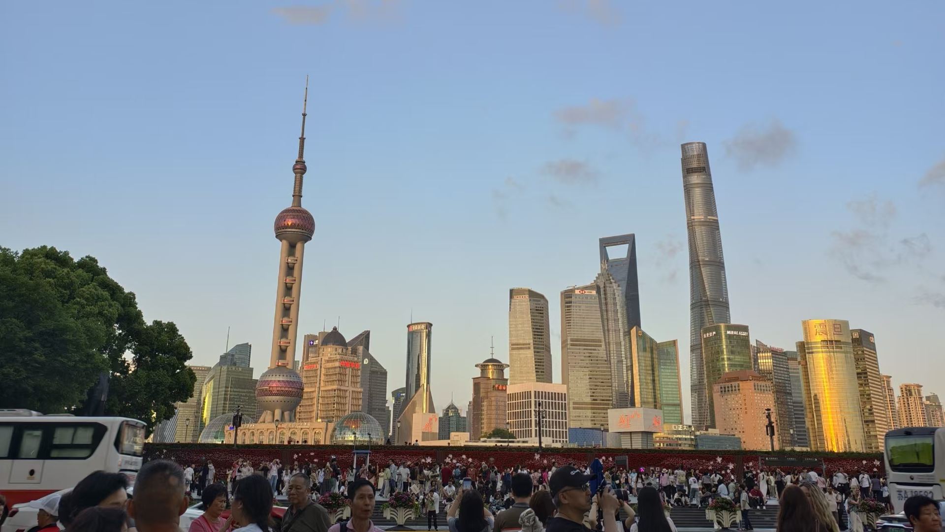 The Lujiazui skyline seen from the Bund, Shanghai